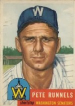 1953 Topps      219     Pete Runnels UER#{(Photo actually#{Don Johnson)